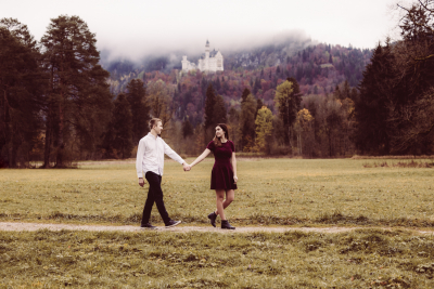 Surprise Proposal Photoshooting Neuschwanstein Castle